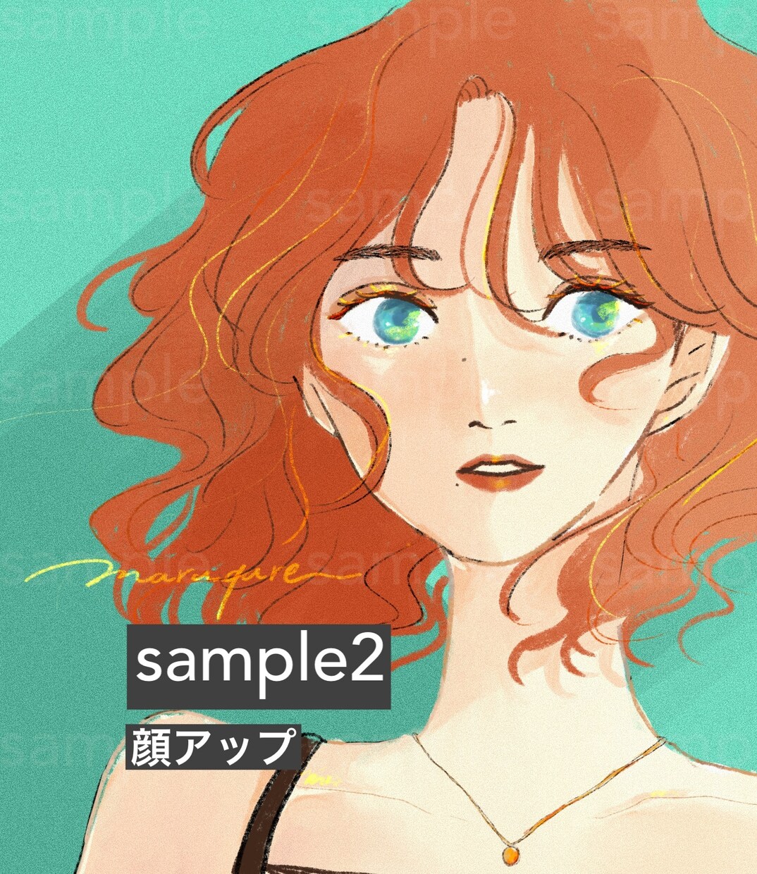 商用OK！柔らかいタッチで目を惹く人物画を描きます アイコンや書籍等の挿絵など、様々な用途でご使用頂けます◎ イメージ3