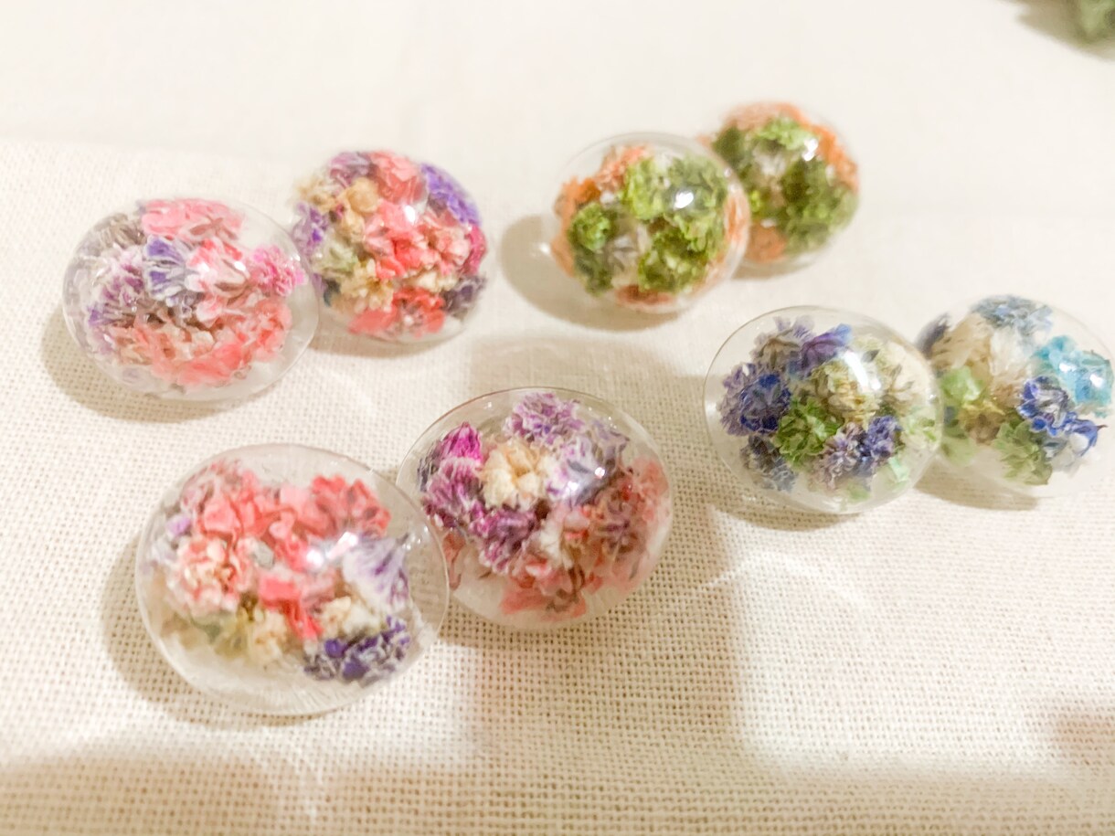 あなただけのピアス作ります 日常を彩るアクセサリー作りお手伝い致します イメージ8