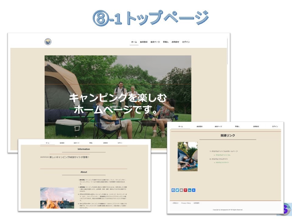 オールインワン形式で ホームページ作成します スマホ対応、SEO対策、操作トレーニング、サーバ、ドメイン含 イメージ8