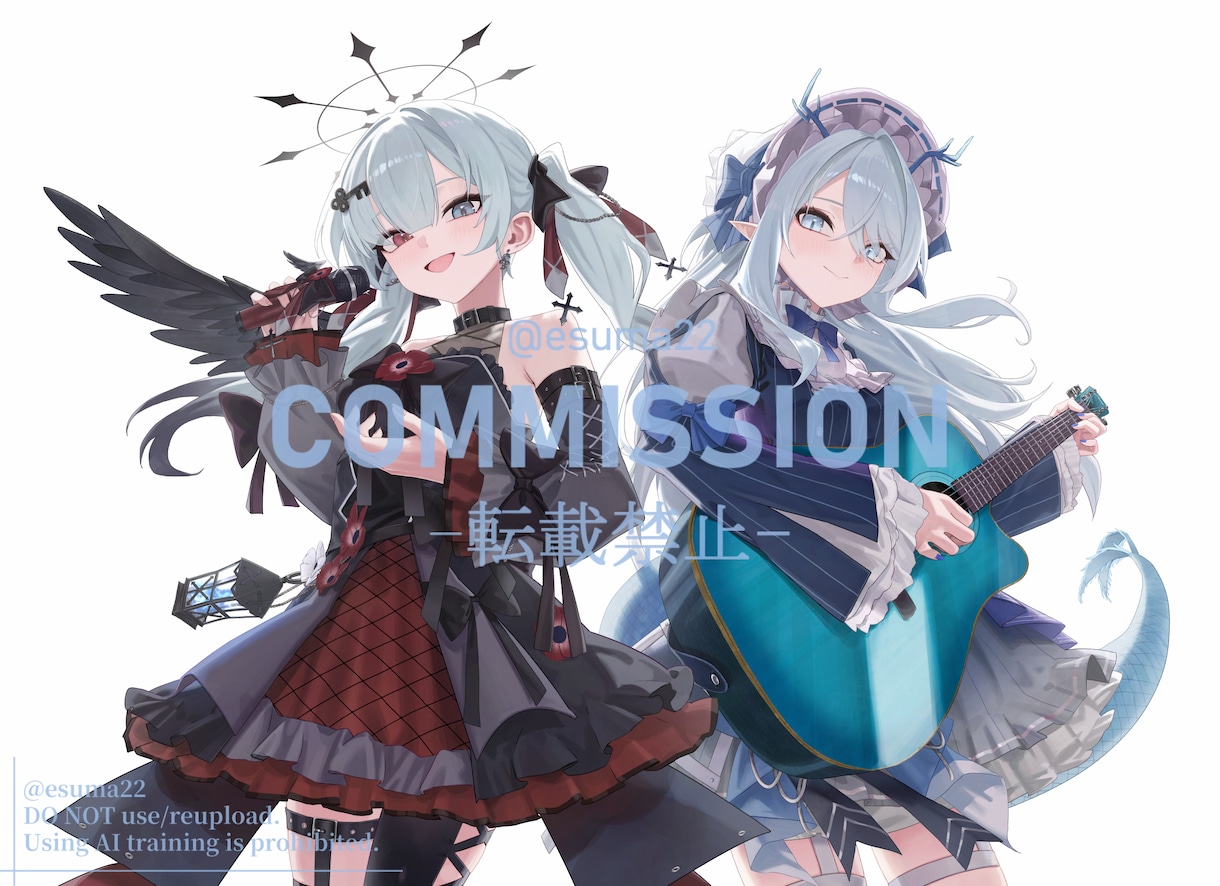 商用◎シチュエーションを意識した一枚絵を描きます 女の子キャラの”かわいい”や”かっこいい”が得意です！ イメージ3