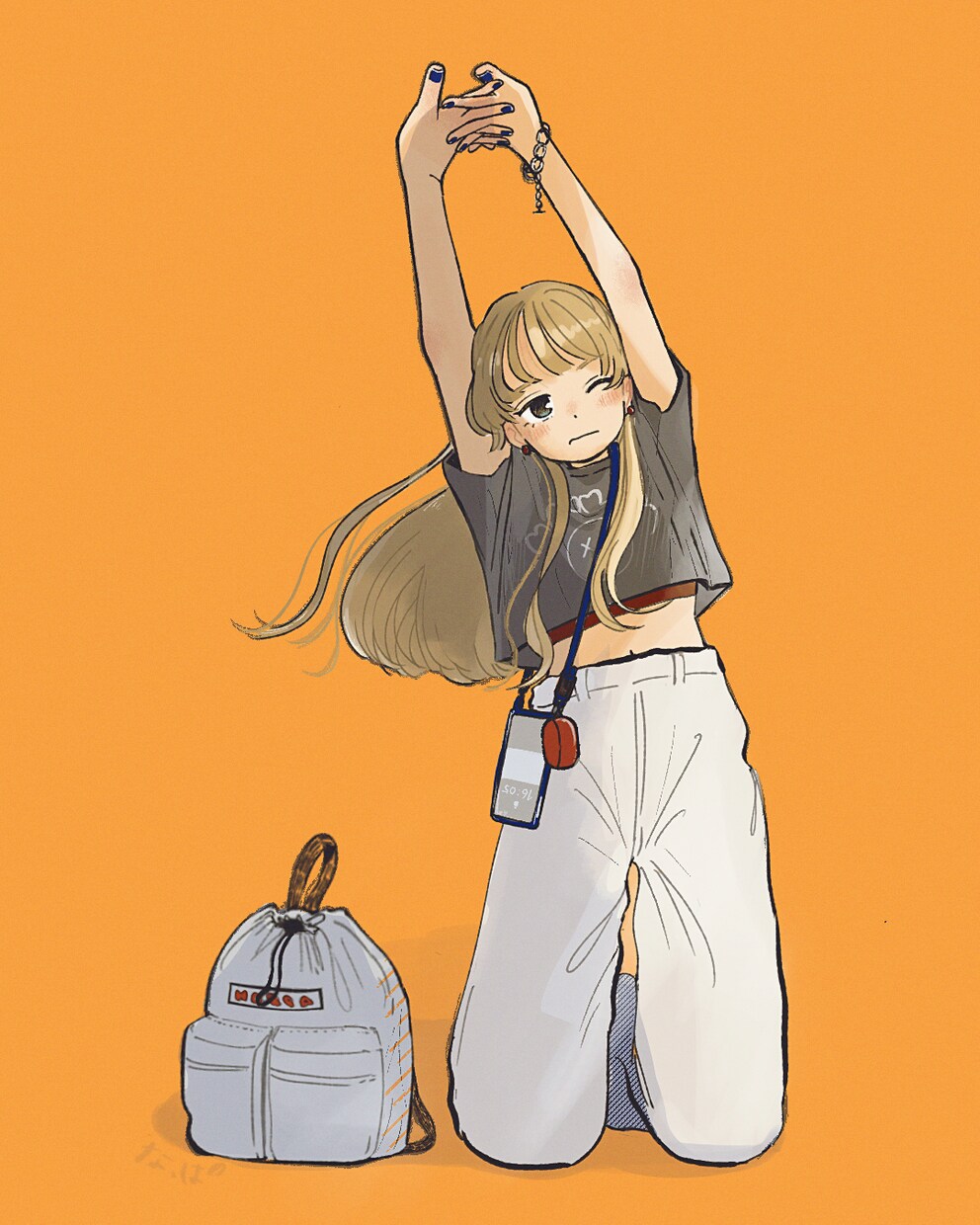 拘りを詰め込んだのファッションをイラストにします カジュアルでも綺麗めでも、衣装など何でも◎ イメージ9