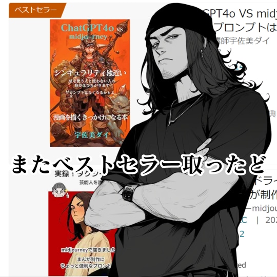 動画教材　midjourneyでAI漫画を教えます 2200人に教えたMidjourney講座を動画にしました イメージ1
