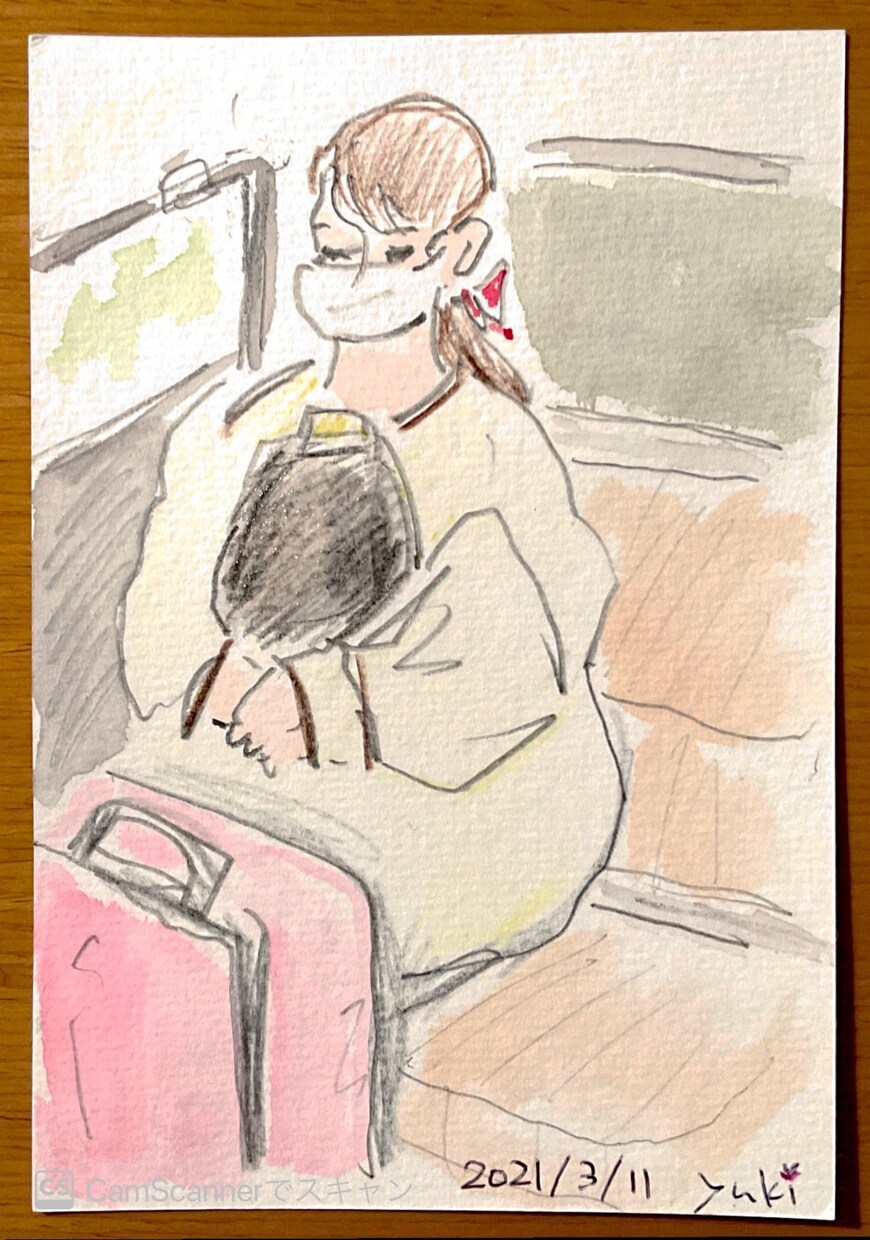 イラストを描きます クレヨン、水彩、色鉛筆を使い風景、花、野菜、などを描きます。 イメージ2