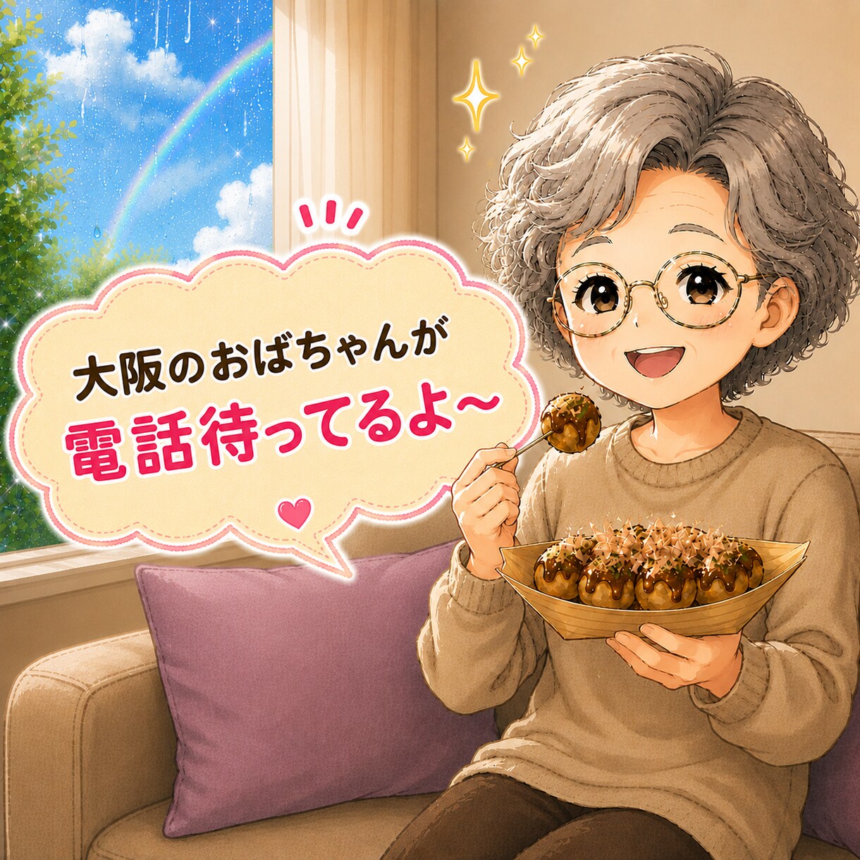 ワンオラクル付きです。お話聞きます 大阪のおばちゃんとまったりすごしませんか？ イメージ9