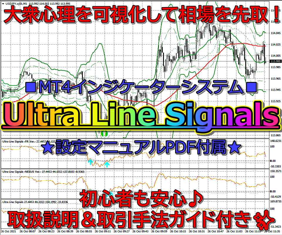 プロ開発の高精度ロジック搭載FXツールを販売します 限定公開｜✅️極限まで精度を追求したプロ仕様FXサインツール イメージ1