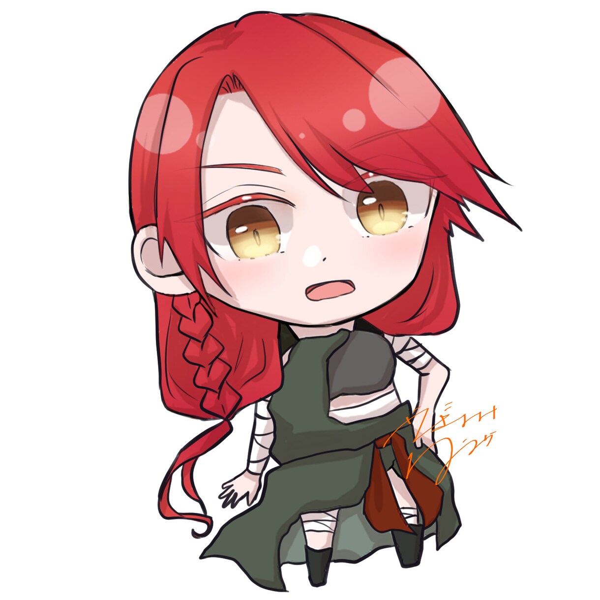 即納可能！可愛いデフォルメキャラ描きます グッズに最適な可愛らしいデフォルメイラストです？ イメージ8