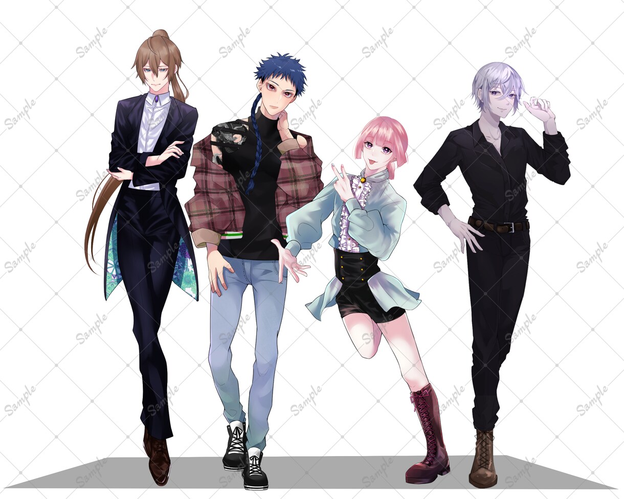 イラスト全般オーダー承ります 夢絵、NL、BL、GLなど全般可 イメージ5