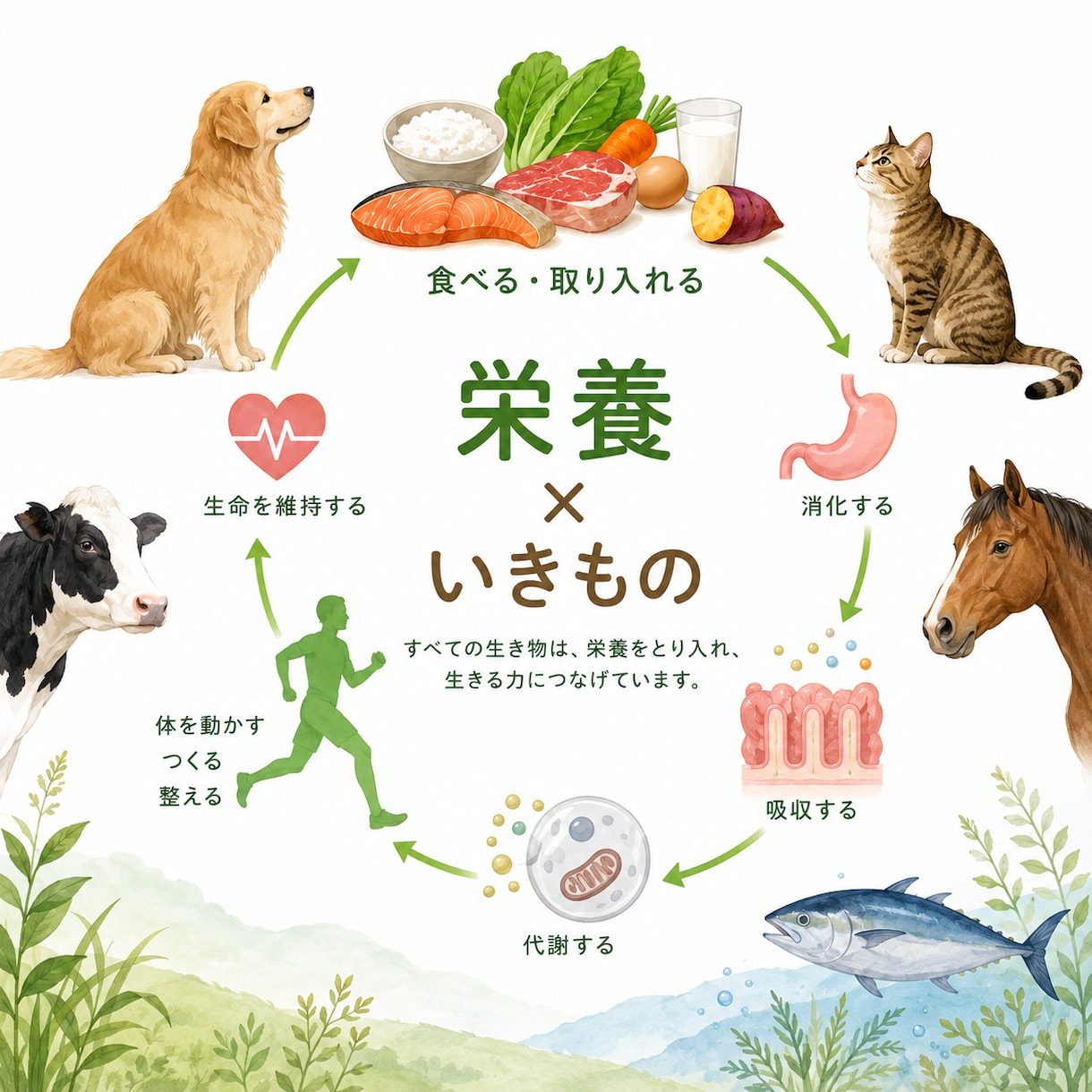 食事メニューの栄養レビューを作成します ヒト・ペットの食事内容の解説と必要に応じた改善案の提供 イメージ1