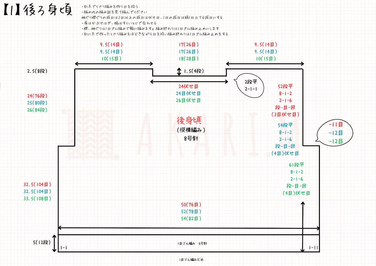 高単価に繋げるCanvaの編み図サポートします 【講師・作家専門】編み図集中サポート イメージ8