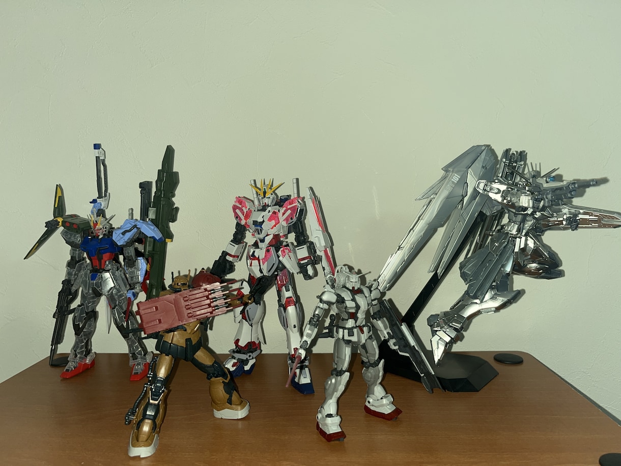 プラモデルの制作代行をお受けします ガンプラやキャラクタープラモデルをメインに作成しています。 イメージ1