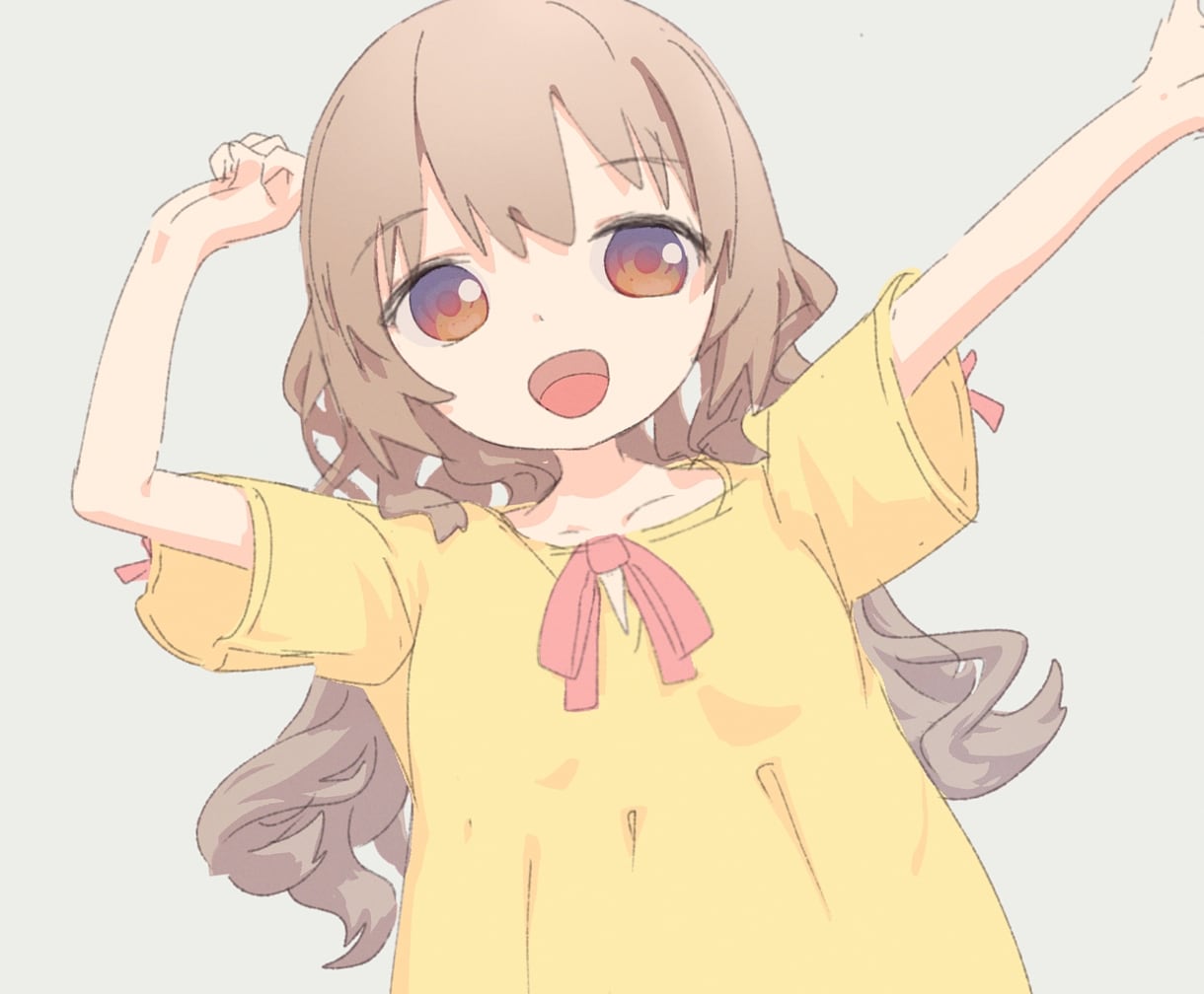 可愛くシンプルで目立つアイコンお描きします アイコンやSNS用のアニメ塗りの人物イラスト イメージ2