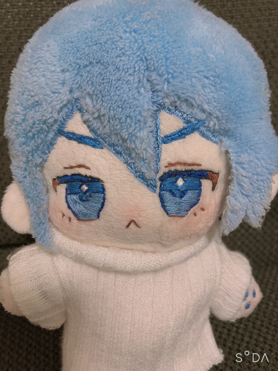 オリキャラのぬい風刺繍キーホルダー作成します 推しぬい、自分のキャラのグッズが欲しい人へ イメージ3