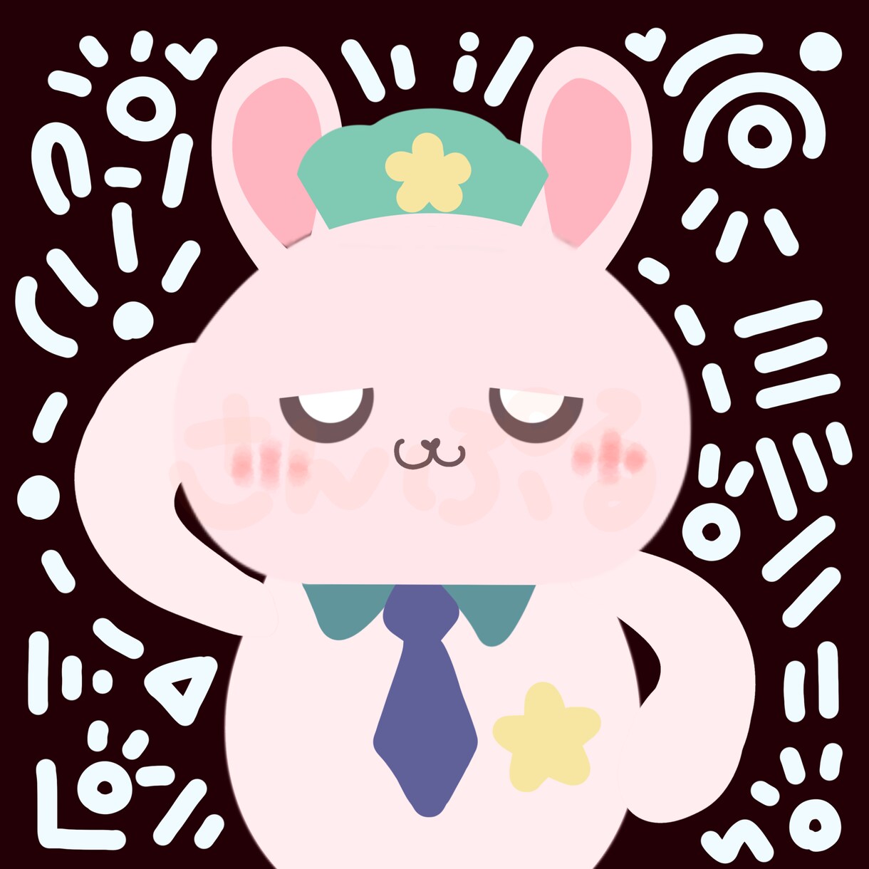 オリジナル模様でアイコン制作致します ゼンタングル模様が特徴のアイコン制作です！aiつかいません！ イメージ4