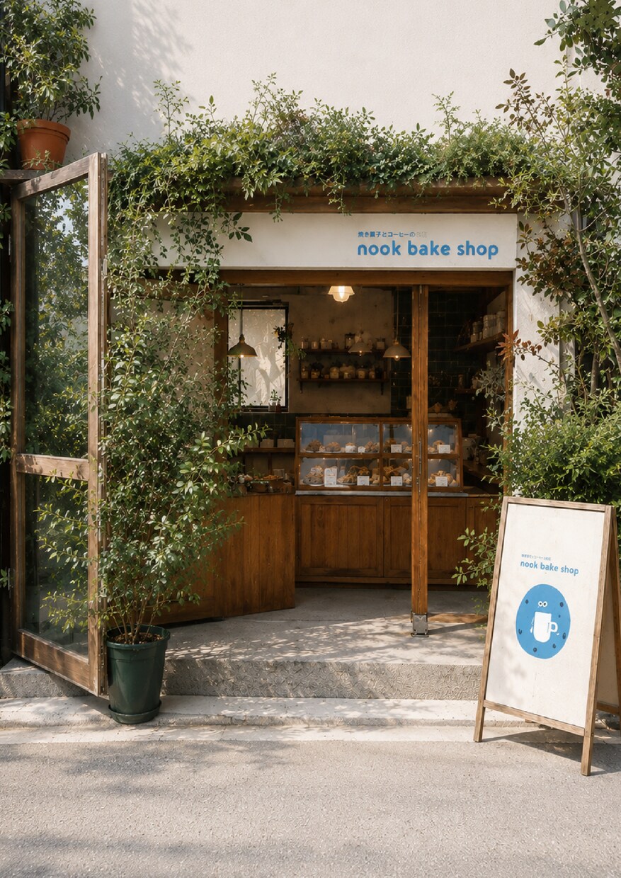 優しくて温かい世界観をトータルデザイン承ります サロン、カフェの開業に！統一したブランディングをご提供。 イメージ6