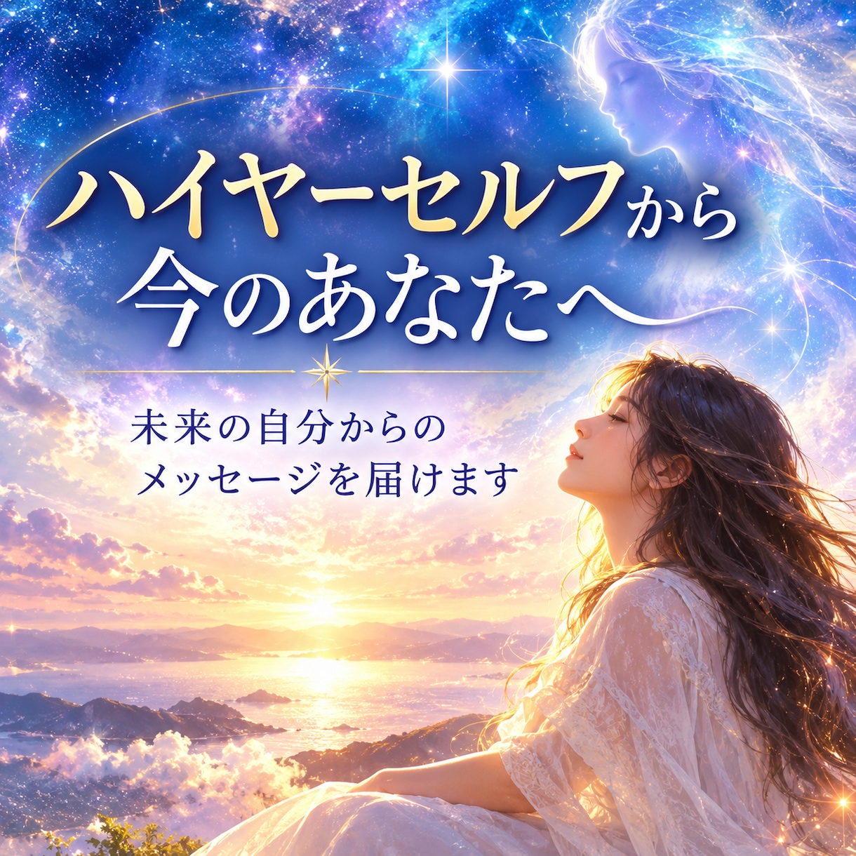 ハイヤーセルフと未来の自分からメッセージを届けます 今のあなたに必要な言葉を魂と未来の視点から届けます イメージ1