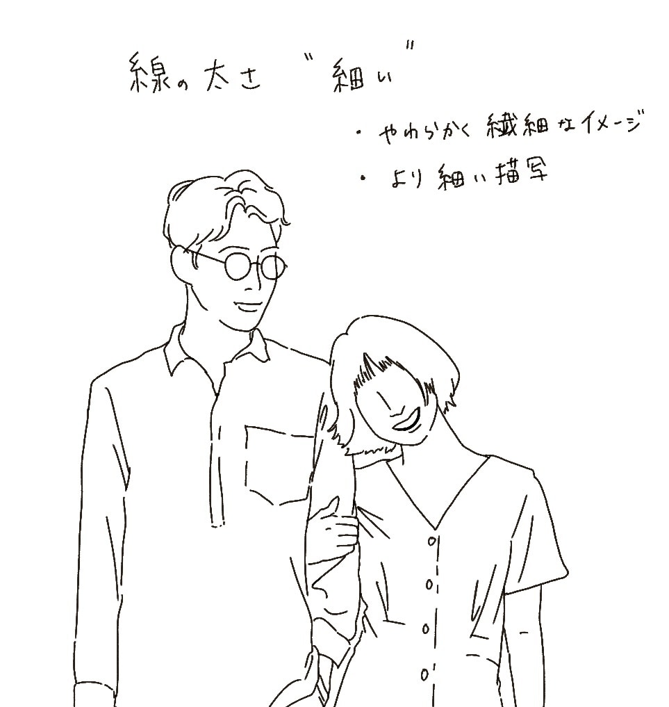 写真からシンプルな韓国っぽ♡線画イラスト作成します ◾️即日〜のスピード納品◾️修正無料◾️（韓/日）文字可能 イメージ2