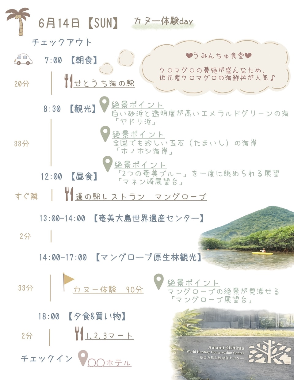 思い出に残る"旅のしおり"を作成します 計画重視のISFJが、旅に必要な情報を見やすくしおりに！ イメージ4