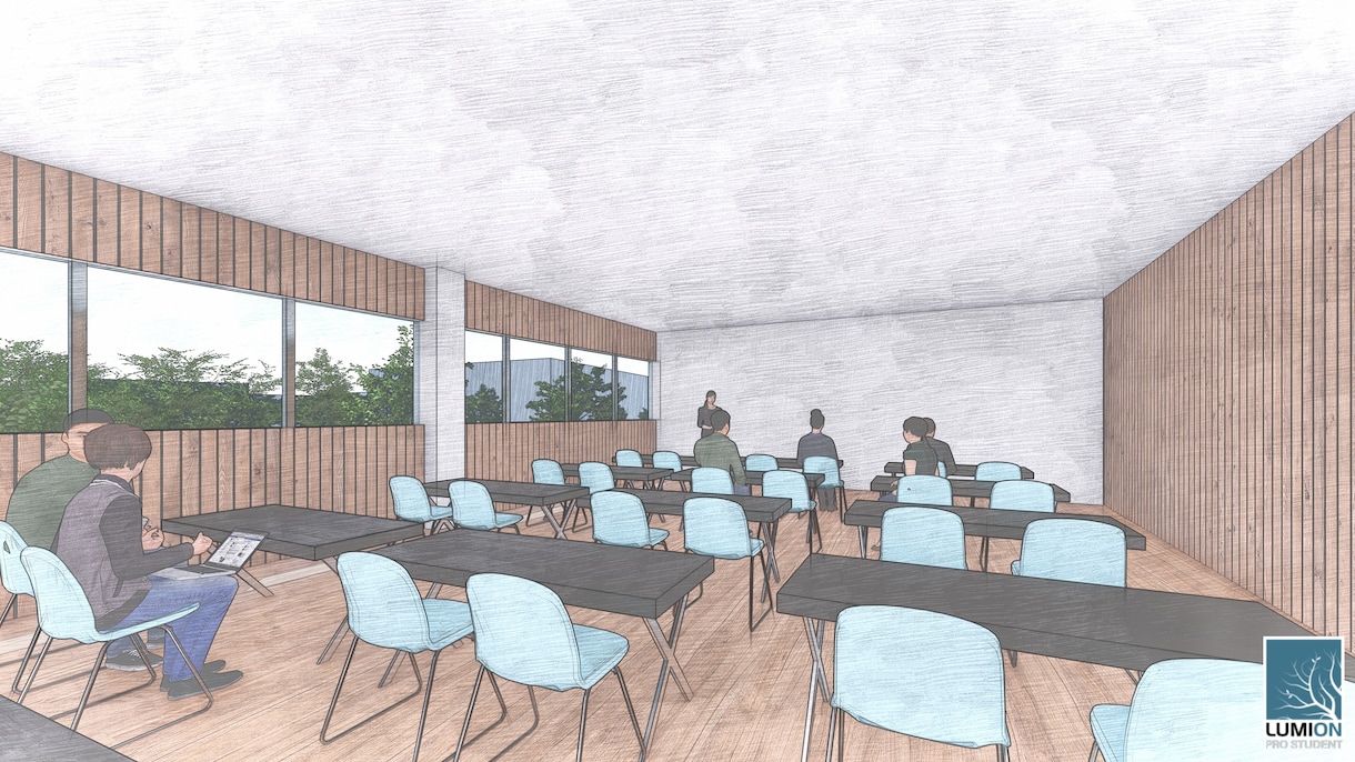 デザインが伝わる内観パースを作成します 建築家側からも施主側からも、自分のイメージを伝えられます。 イメージ4