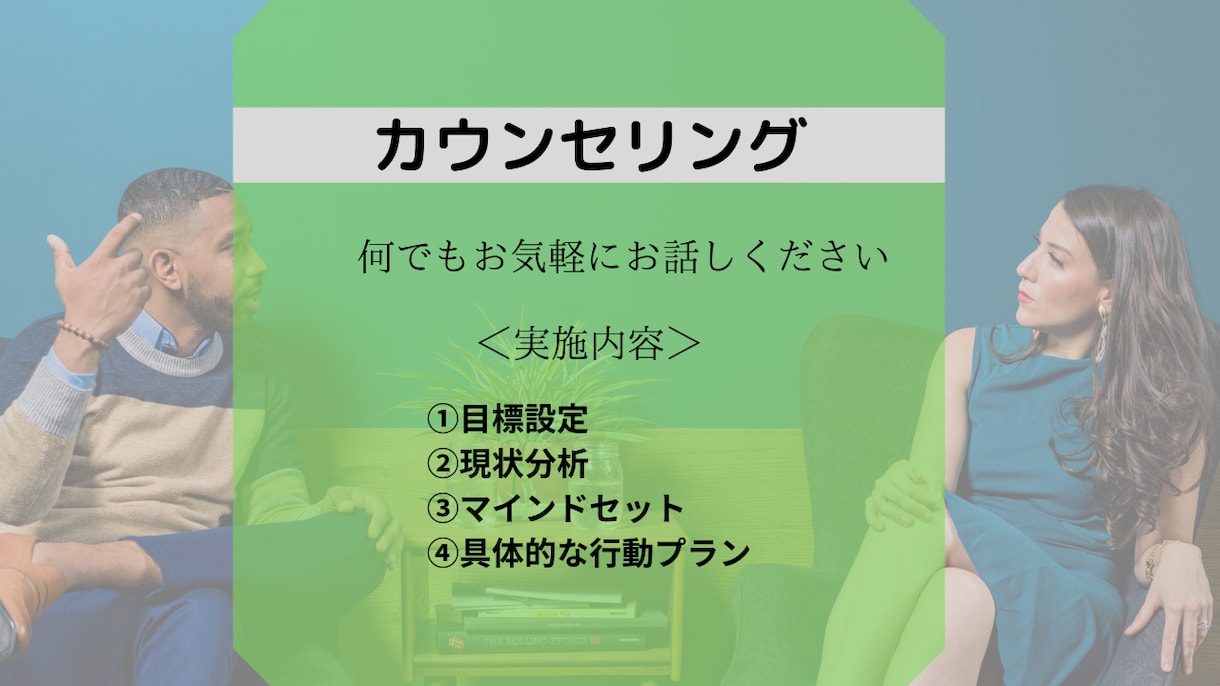 情熱的なヒト向け！目標達成をサポートします 目標達成するためのマインドセット、仕組み化をサポートします。 イメージ2