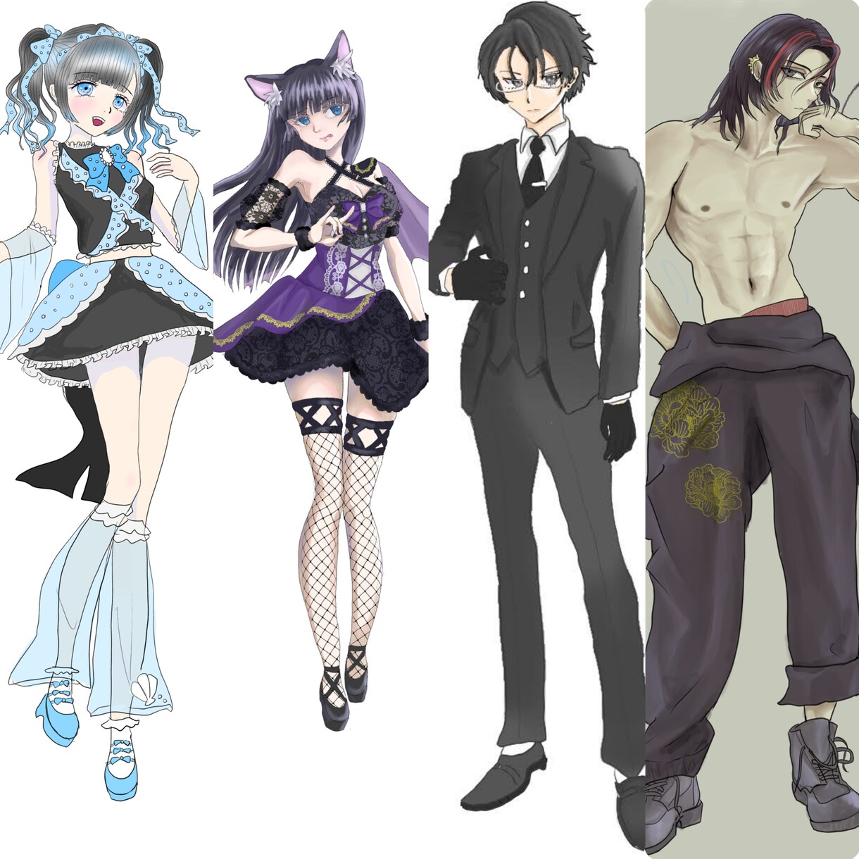 早い納期でイラスト作成します 高級感のある作画コスト高めの厚塗りイラスト イメージ8