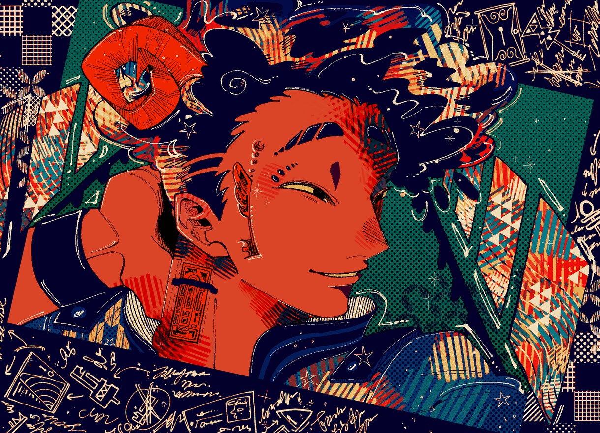 鮮やかな色合いで目を引くアイコン・イラスト描きます キャラクターの物語やモチーフをロゴや背景に落とし込みます！ イメージ2