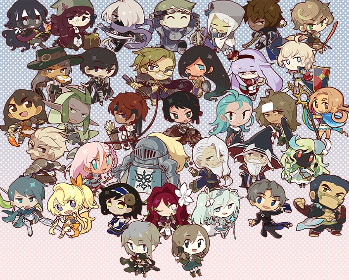 素早く高品質！オリジナル２頭身キャラ描きます あなたのゲームやSNSで！ころんとかわいいSD頭身 イメージ1