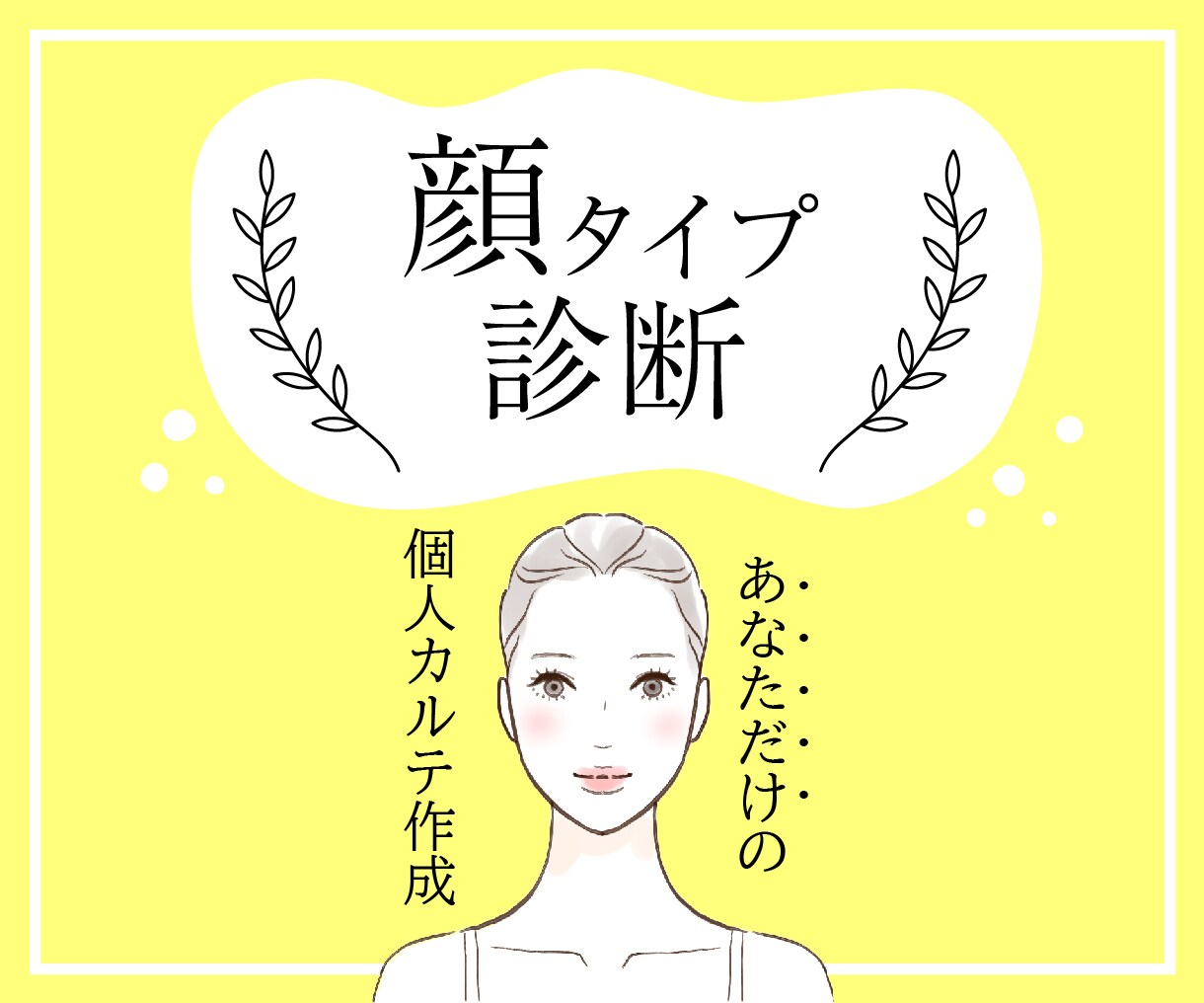 顔タイプ診断☆あなただけの個人カルテ作成します 自分に似合うファッションテイストを知りたい方必見！ イメージ1