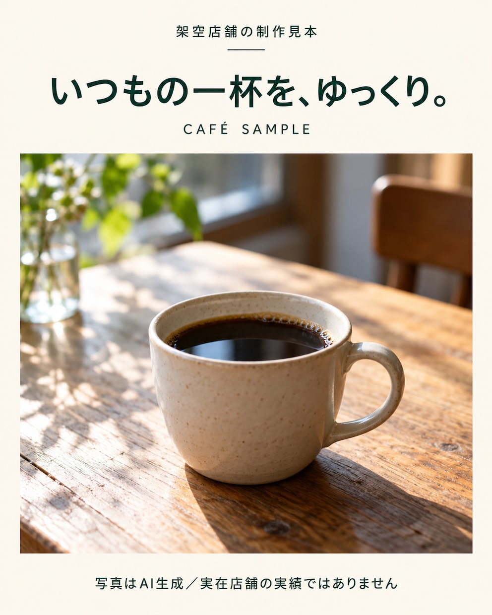 カフェのSNS画像と文章を１ヶ月分作成します 写真を活かすフィード８枚＋ストーリー４枚 イメージ4