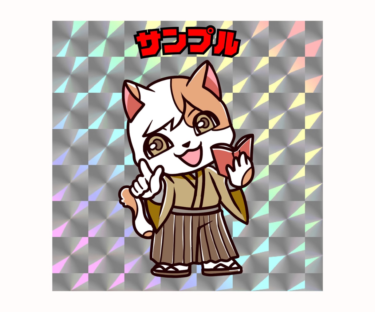 ビックリマン風ミニキャラを作成します 擬人化・アニマル化であなたの好きなキャラで活動を楽しもう！ イメージ8