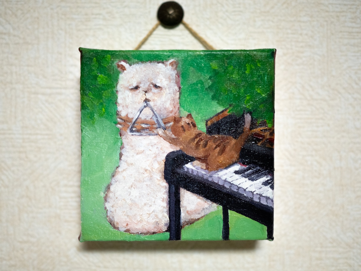 ゆるきゃら動物を油絵にて物品販売致します 油絵化したゆるきゃらいかがでしょうか イメージ4