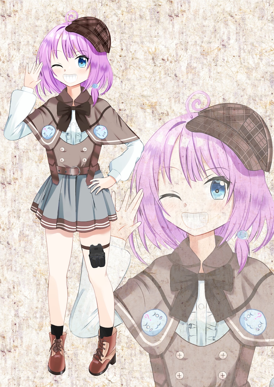 TRPG立ち絵描きます （かわいい女の子、青年系の男） イメージ2