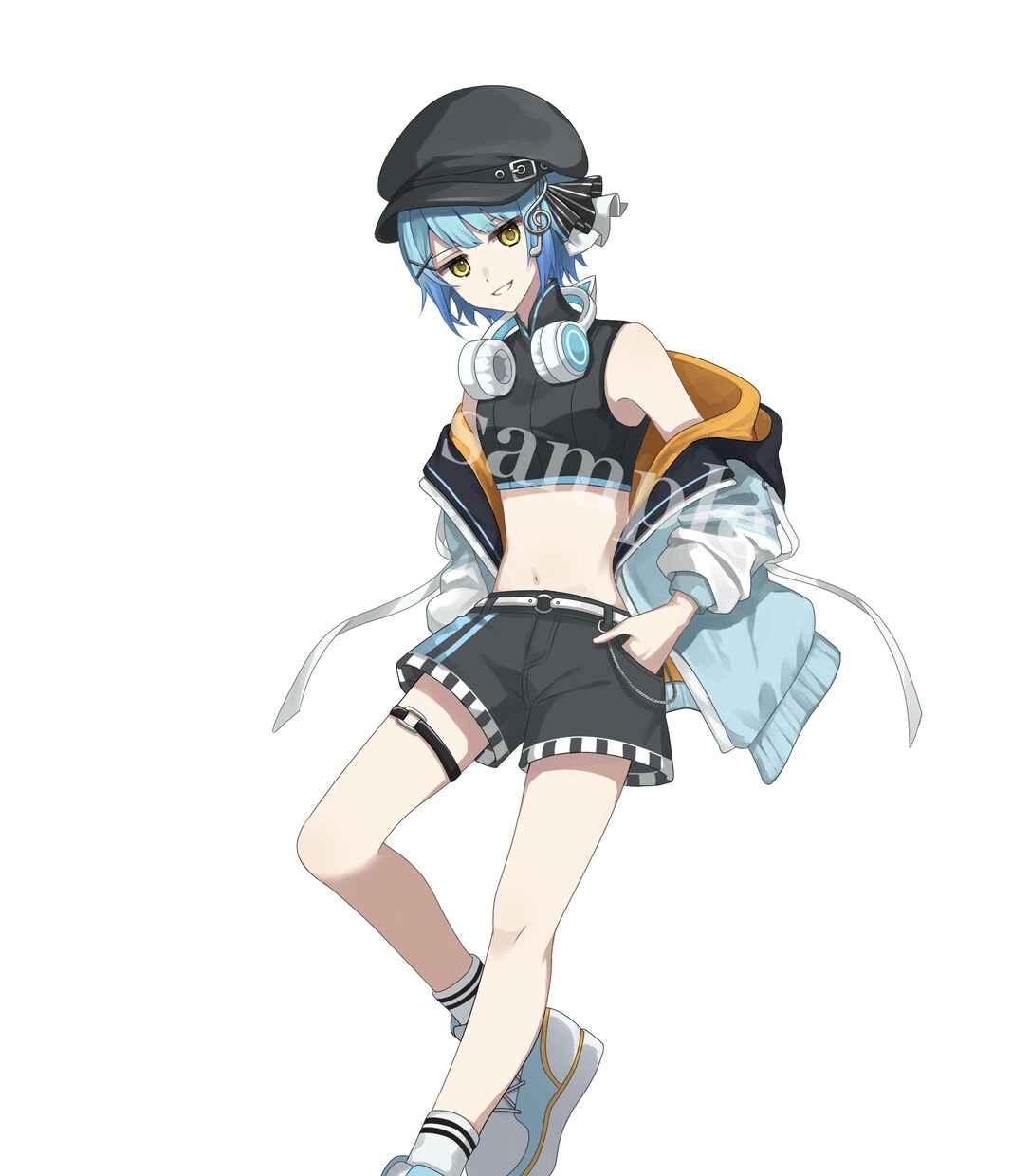 立ち絵、配信用イラストを制作いたします 立ち絵、VTuber、配信用イラストなど幅広くお受け致します イメージ3