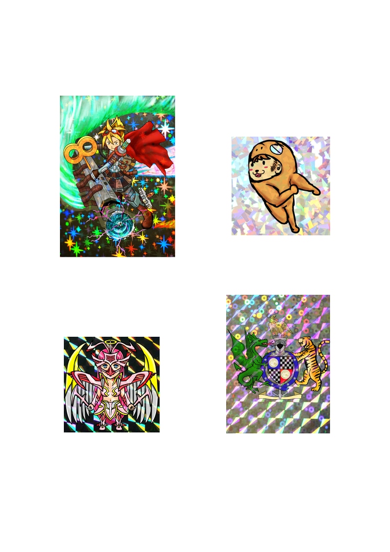 ビックリマン風のイラスト制作致します オリジナルのイラストを求めている方へ イメージ1