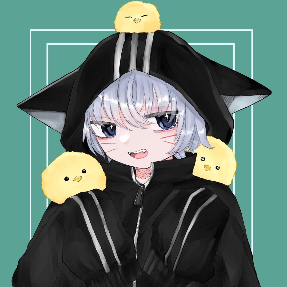 シンプルなアイコン描かせていただきます SNSアイコン、歌ってみた挿絵など、色々とお使い下さい。 イメージ4