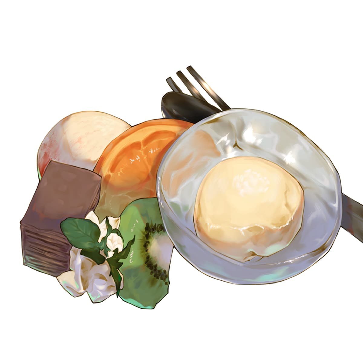 食欲を刺激する「飯テロ」イラスト作成します メニュー表、Webサイトなど様々な用途でご活用いただけます。 イメージ1