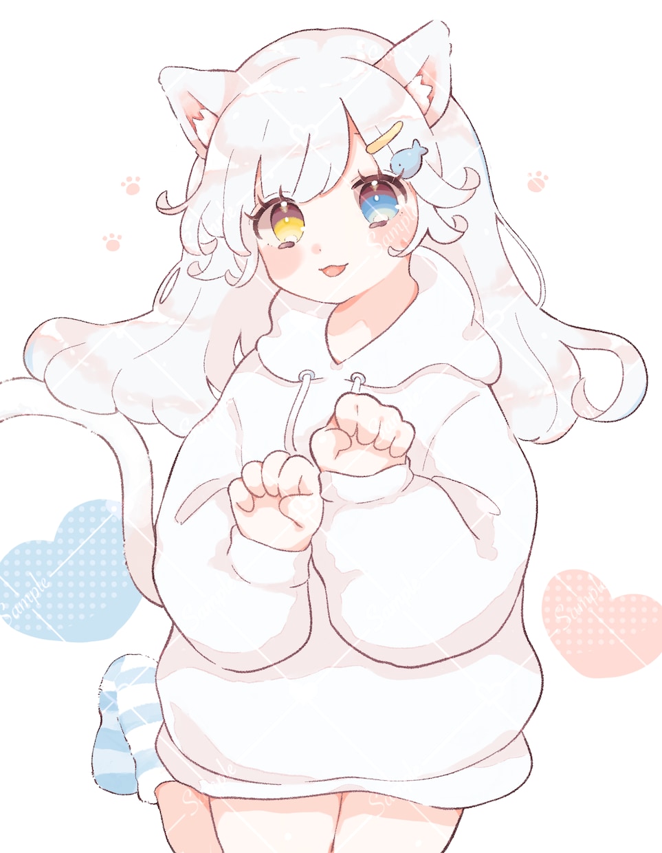 ふわふわ໒꒱♡かわいいイラストお描きします アイコン・ヘッダー・配信用イラスト等お求めの方におすすめ♪ イメージ5