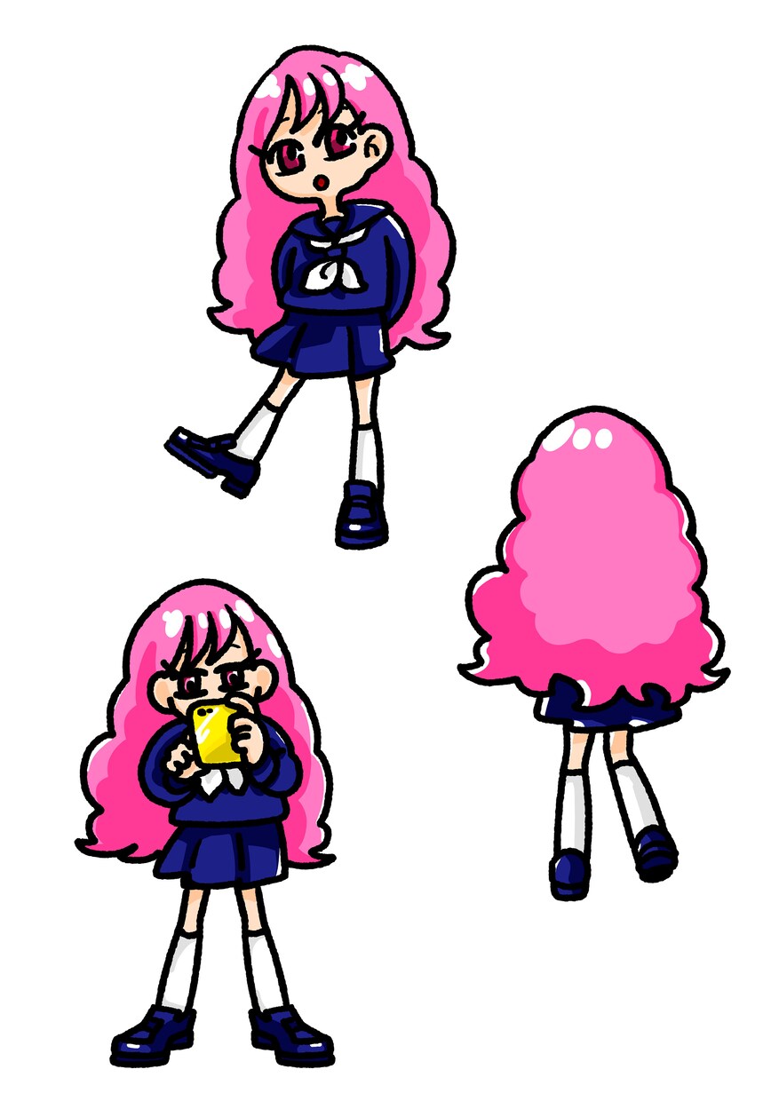 シンプルな線でかわいい絵を描きます シンプルな線で分かりやすくかわいく魅力的な絵を描きます イメージ6