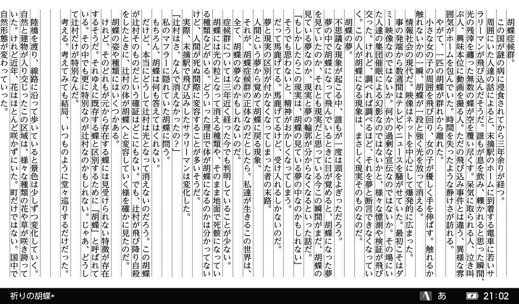 小説を読んで感想、アドバイスを致します 親切丁寧に、素直な気持ちで感想をお伝えします イメージ2