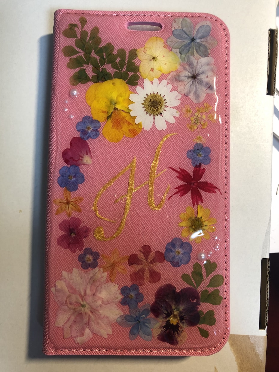 本物のお花やフルーツ野菜でスマホケースつくります 使うものは本物のフルーツ、お花、野菜です◡̈ イメージ2
