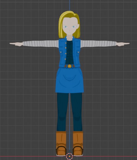 3Dキャラクターモデルを制作します イラストを準備するだけでOK。 イメージ6