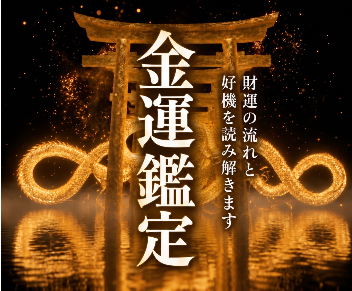天啓金運霊視 | 燻る金運を覚まし金脈を解放します お金を引き寄せ豊かになるための真の金運鑑定で財運を高めてゆく イメージ1