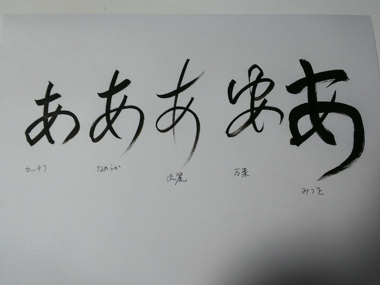 Twitter向けにあなたの一文字を揮毫します アイコンで差を付けたい方、シンプルが好きな方に イメージ1