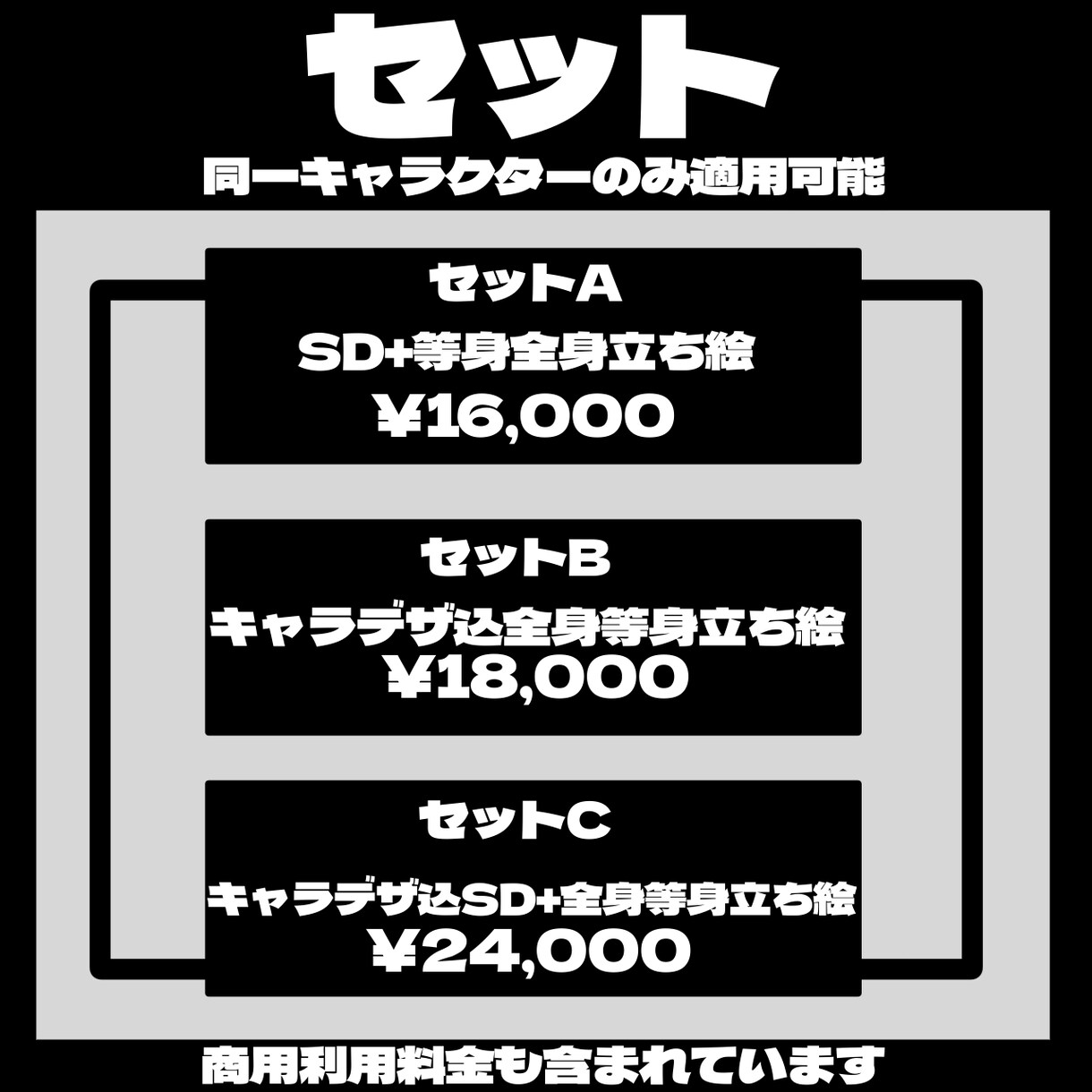アニメ塗りの目立つSDイラスト描きます 商用利用OK！3種類の絵柄が選べる！ イメージ4