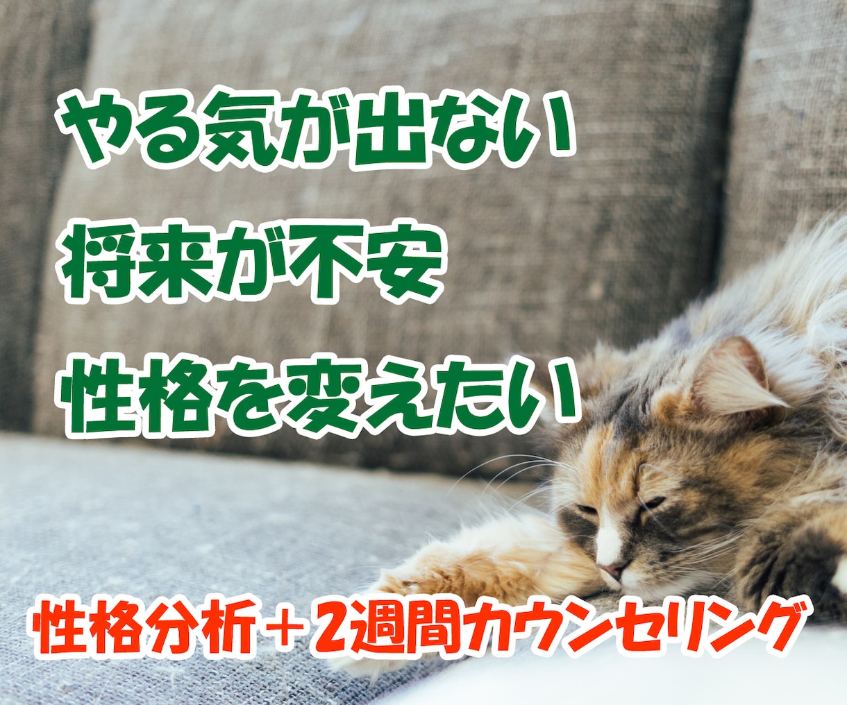 臨床心理士が「性格分析＋カウンセリング」します 人間関係、将来が不安……あなたの性格に沿った解決策を考えます イメージ1