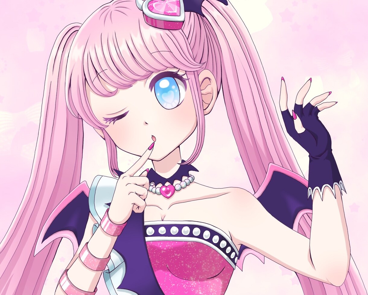 商用利用可能！かわいいイラスト描きます バストアップイラストを迅速かつ丁寧に描きます！ イメージ1