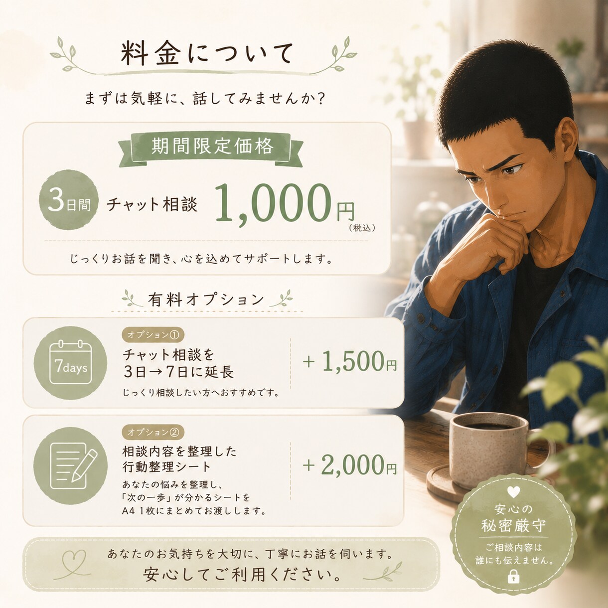 上司に相談できない会社員の話、現役班長が聞きます 会社で相談できない苦しさ、現役班長の私だから分かります。 イメージ4