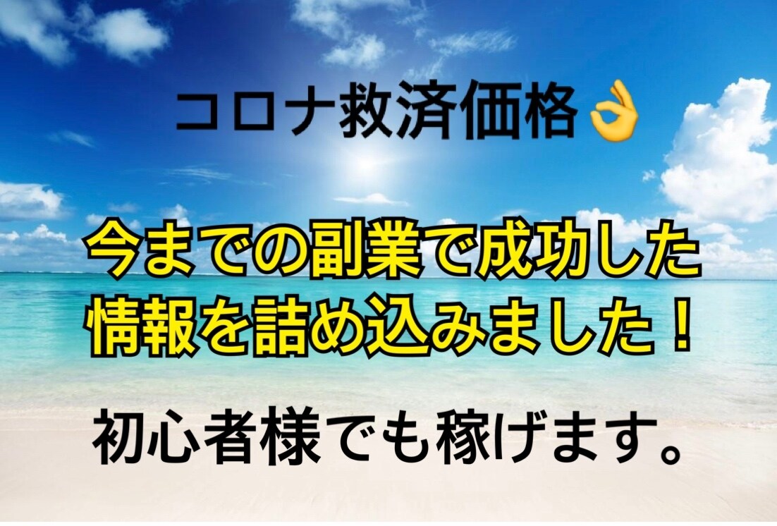 あなたにピッタリなお金の稼ぎかた教えます 5名限定！その後は5名毎に値上げを致します。 イメージ1