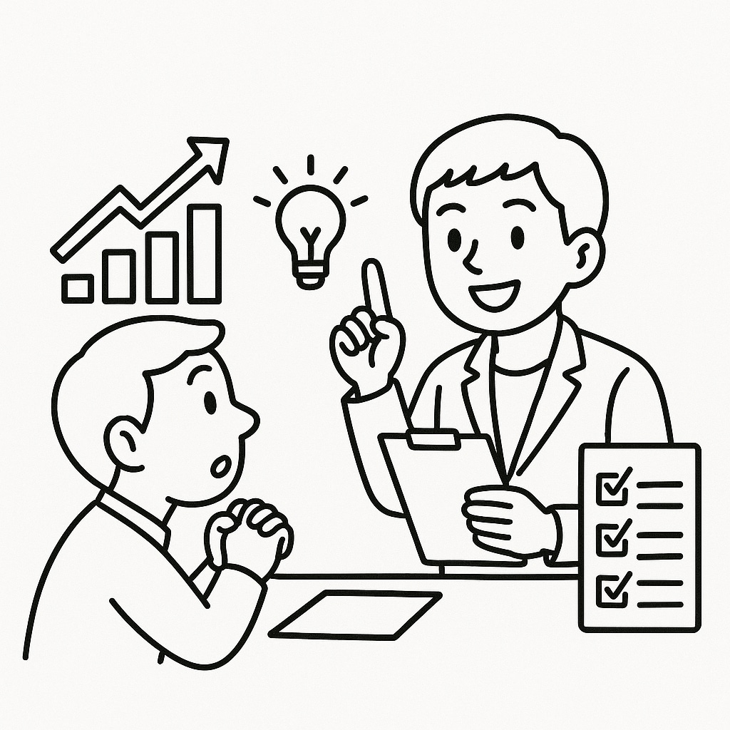 マーケティングのお悩み、相談にのります 社内にマーケティング専任者不在でお悩みの方向け！ イメージ1