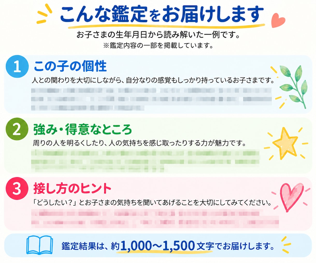 数秘でお子さまの「その子らしい強み」を見つけます 個性や得意を知って、その子らしさを伸ばすヒントをお届けします イメージ5