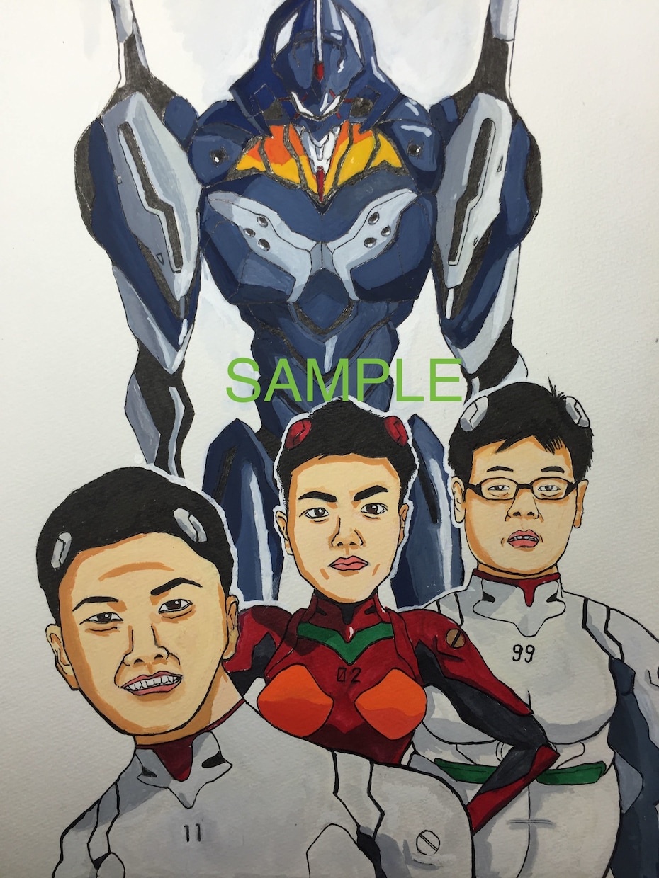 お気軽にご連絡下さい！似顔絵やイラスト等制作します 個人、法人問わず、様々なテイストで作成します！ イメージ5